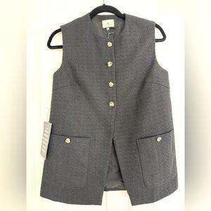 NWT Tuckernuck Sonja Tweed Vest size Small